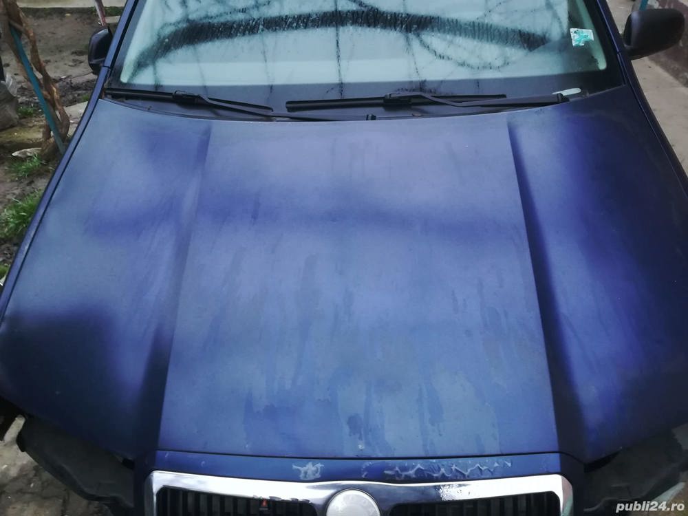 capota skoda fabia 1 albastru