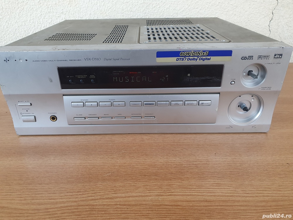 Amplificator,amplituner,statie,putere-PIONEER-cu defect-cititi anuntul