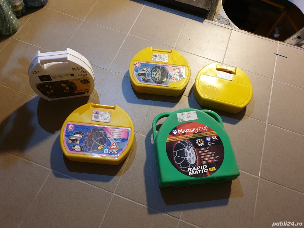 Vand lanturi antiderapante folosite o singura data sau noi