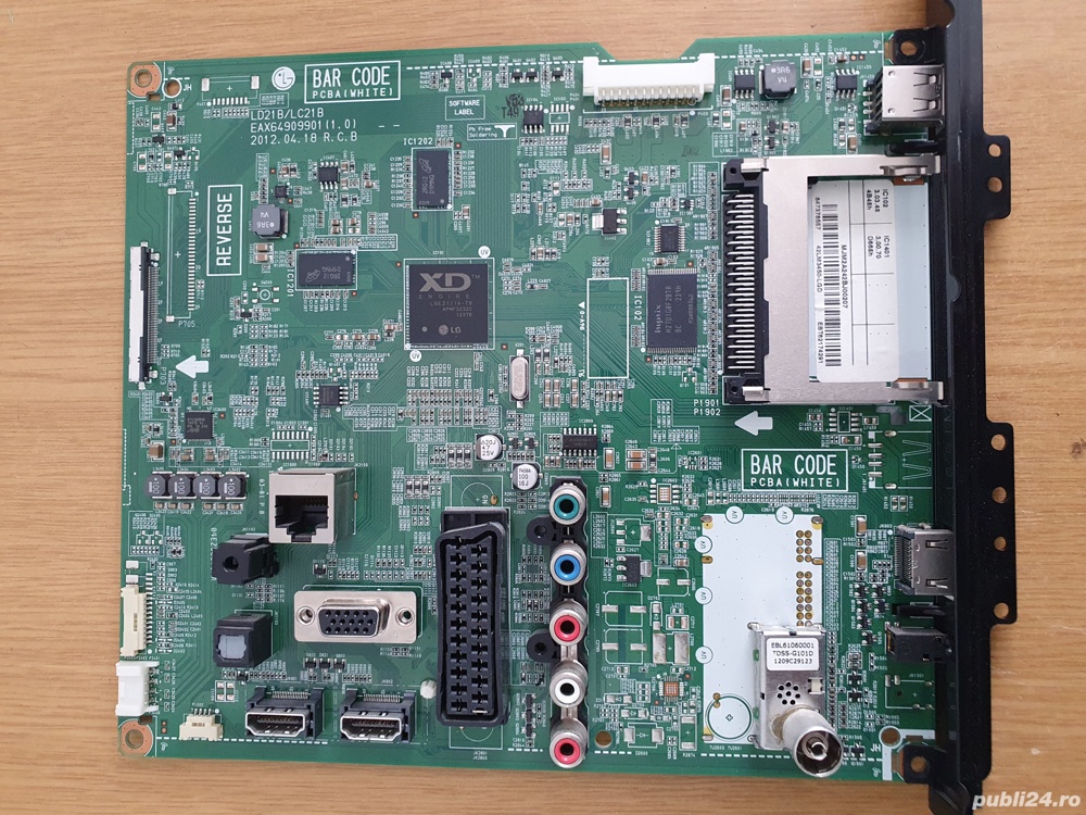 Placa de baza EAX64909901(1.0)