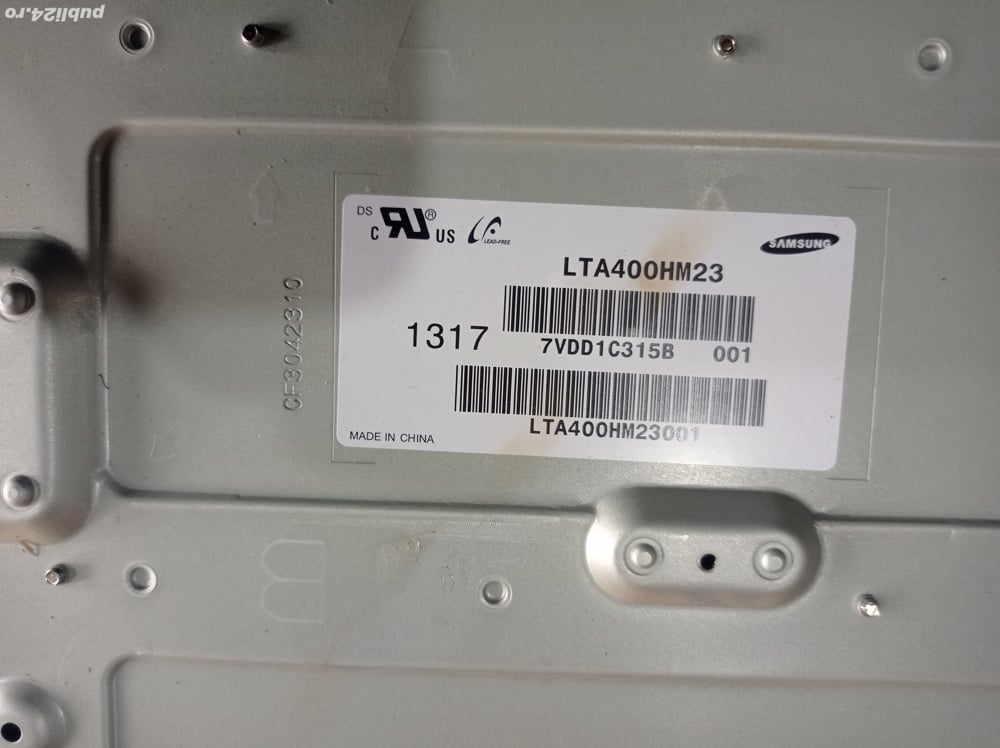 panel display samsung lta400hm23 de pe tv Blaupunkt 40/122ngb5bfhbqku
