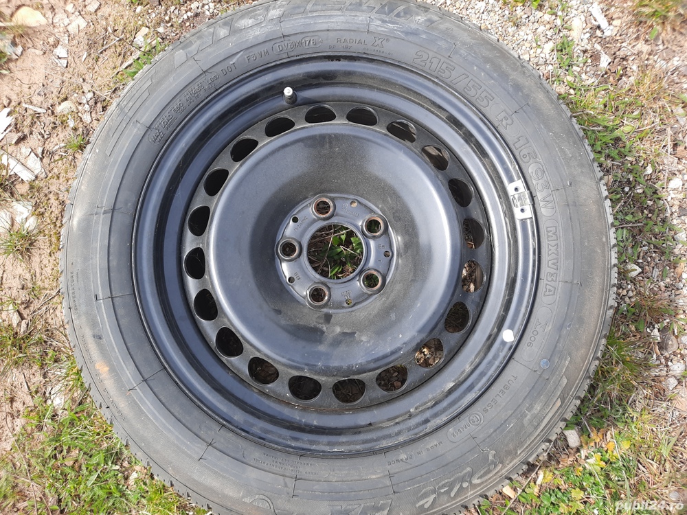 Roata rezerva Michelin 215/55/16
