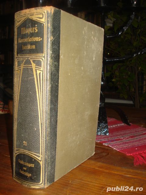 Meyers enciclopedie leipzig 1910