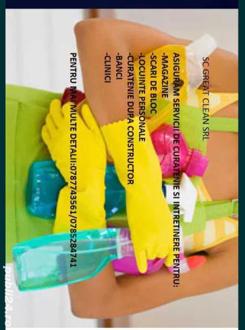 Oferim servicii de curățenie profesionala de calitate 