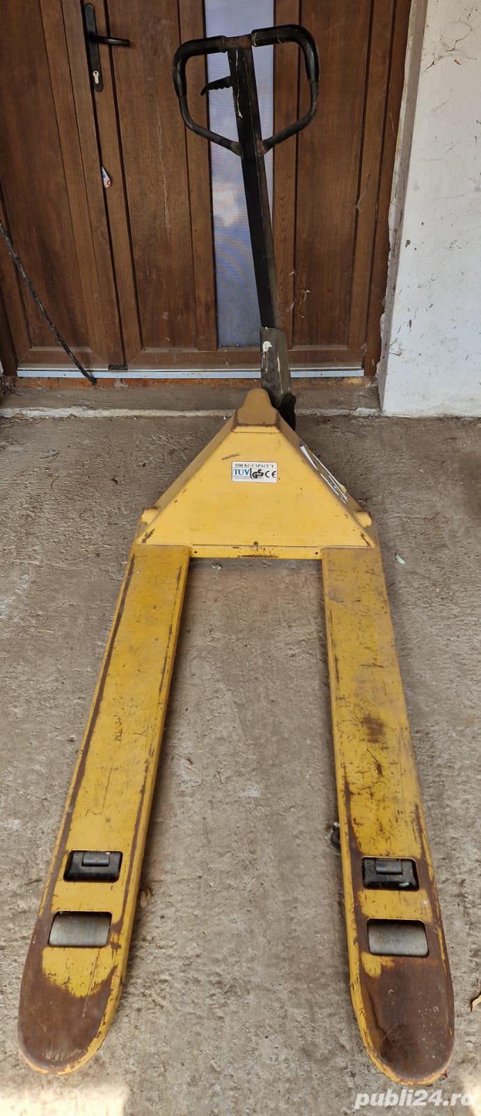 Transpalet manual (liza) profesional de 2,5 Tone - pentru reparat