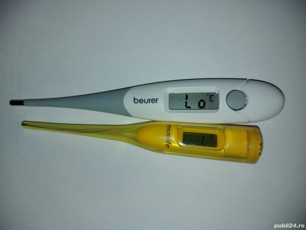 Vand doua termometre electronice Beurer + Microlife (folosite)