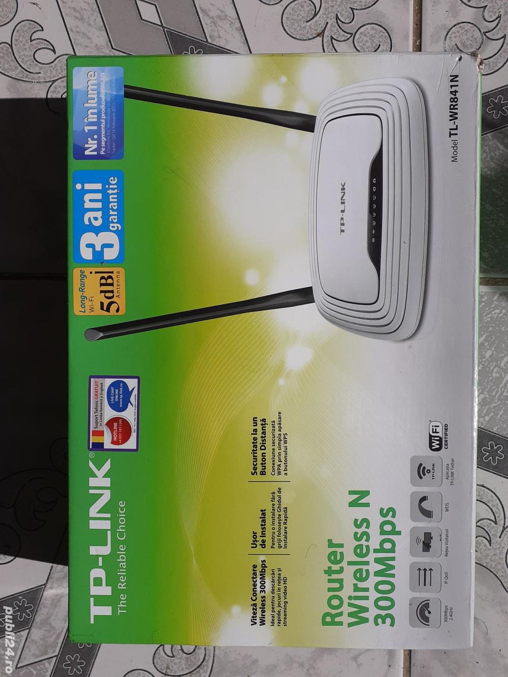Vând router TP-LINK 300mbps