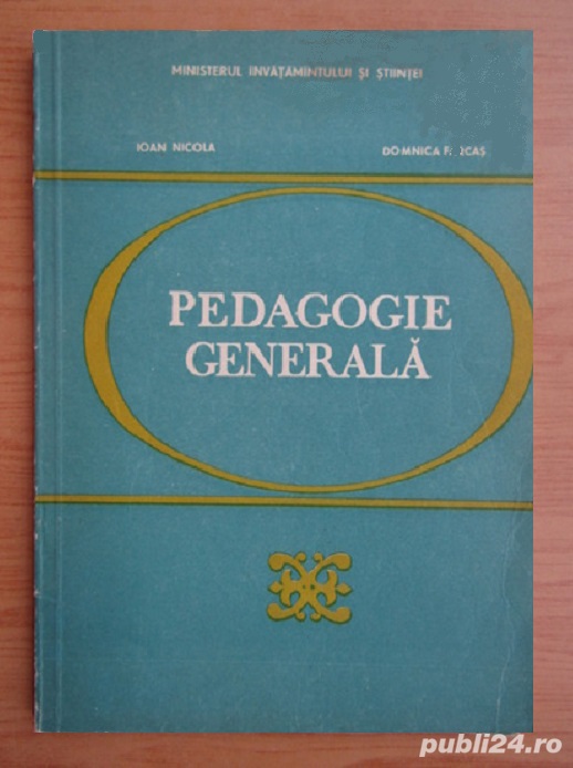 Ioan Nicola   Domnica Farcas - Pedagogie generala