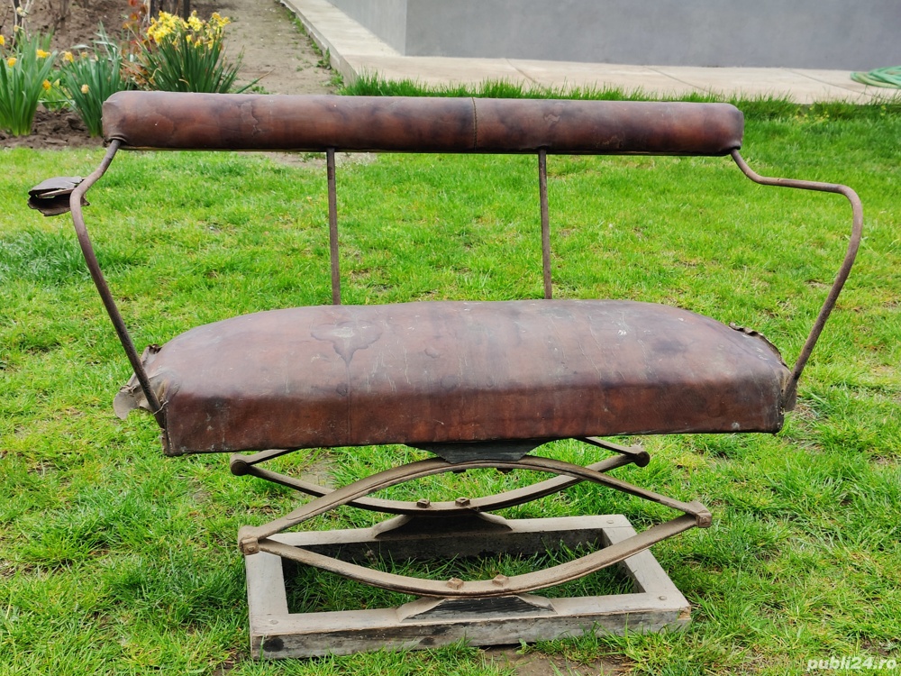 Scaun de trăsură din anul 1902