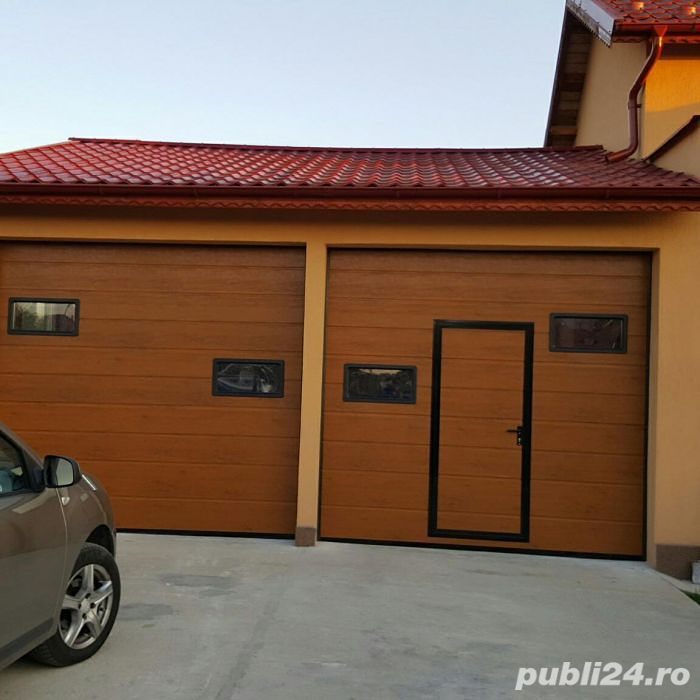 usa de garaj cu pietonala