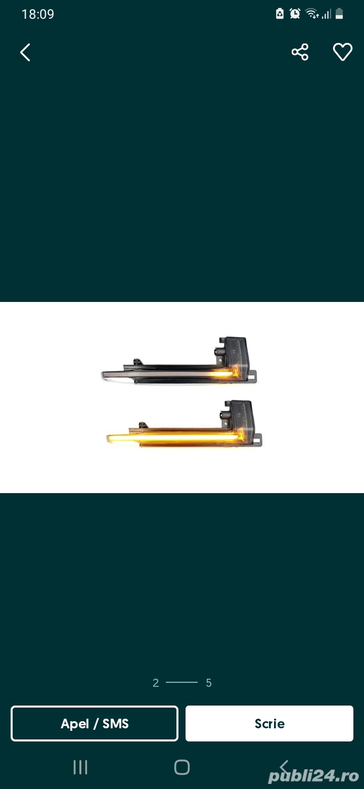 Set semnalizari led dinamice Audi Q7 Q5