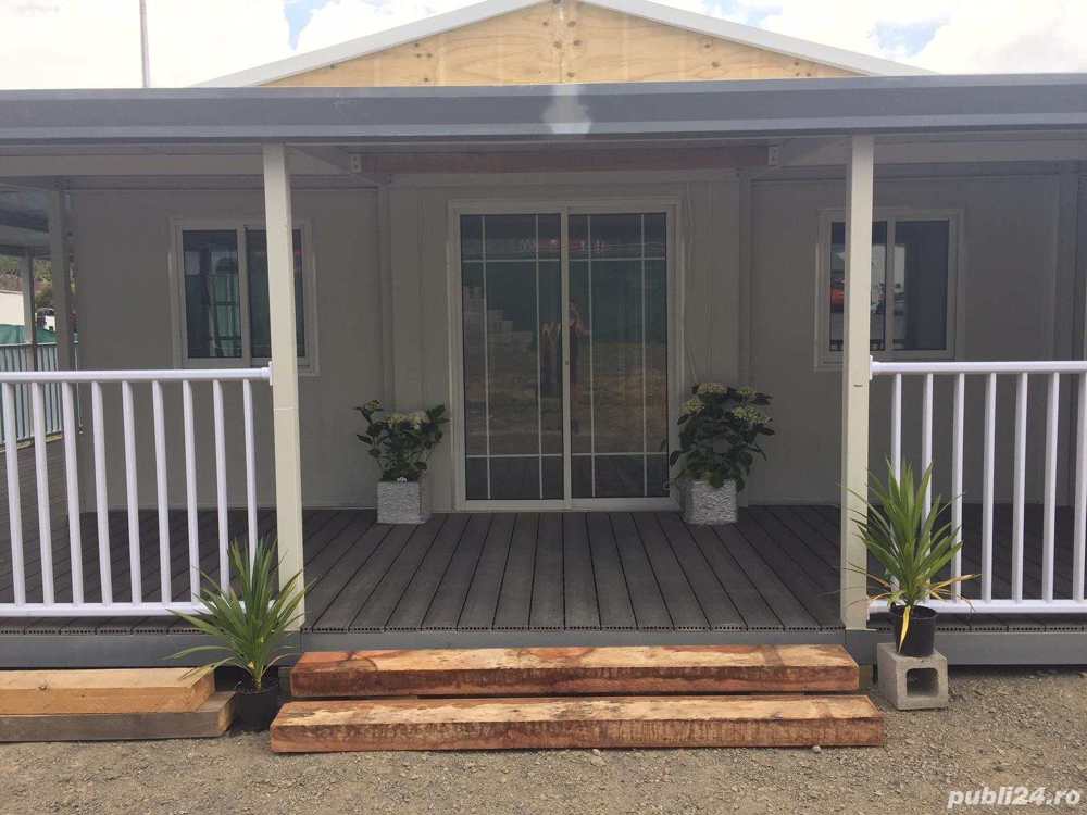 Casa container extensibila mobila, materiale premium, 4 anotimpuri 36 mp utili-Super oferta!