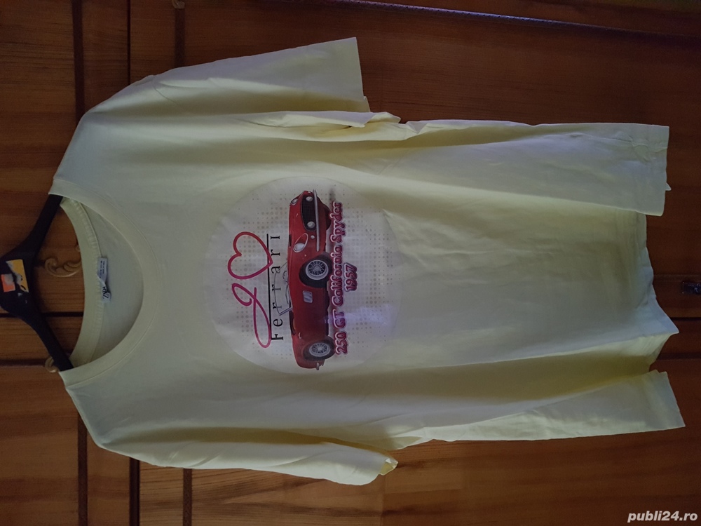 1. Tricou (Zara nou), unicat personalizat pentru iubitorii de Ferrari 250  tricou ciclism ,labe inot