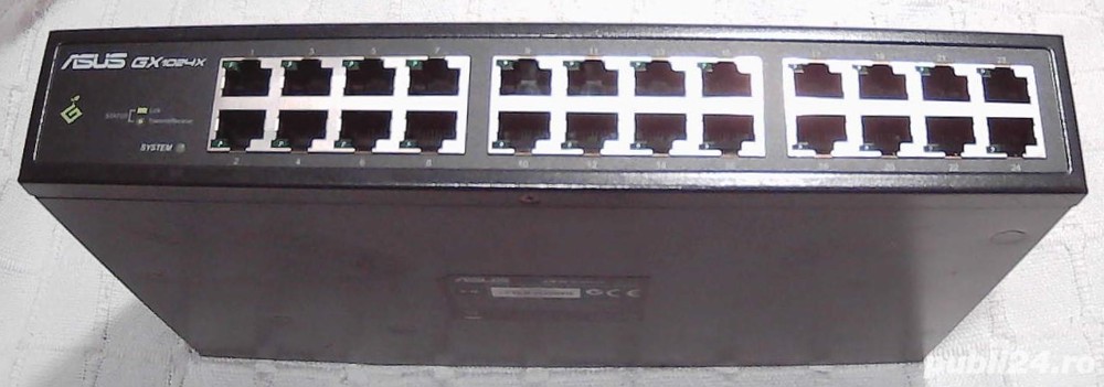 Switch Asus GX-1024X V3 24 porturi Fast Ethernet (c119)