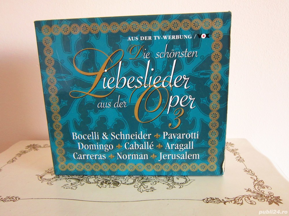 rar Bocelli,Pavarotti,Caballe,Carreras, Domingo..2cd Germania 1997 impecabile