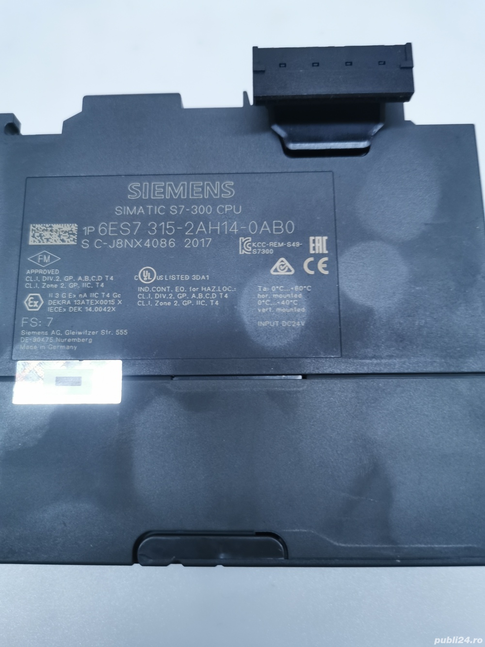 Componente automatizare Siemens step 7