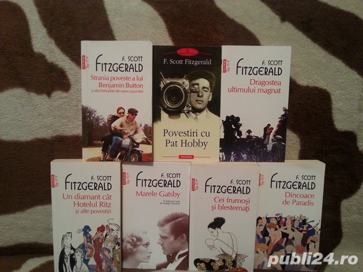 Francis Scott Fitzgerald romane (7 vol)