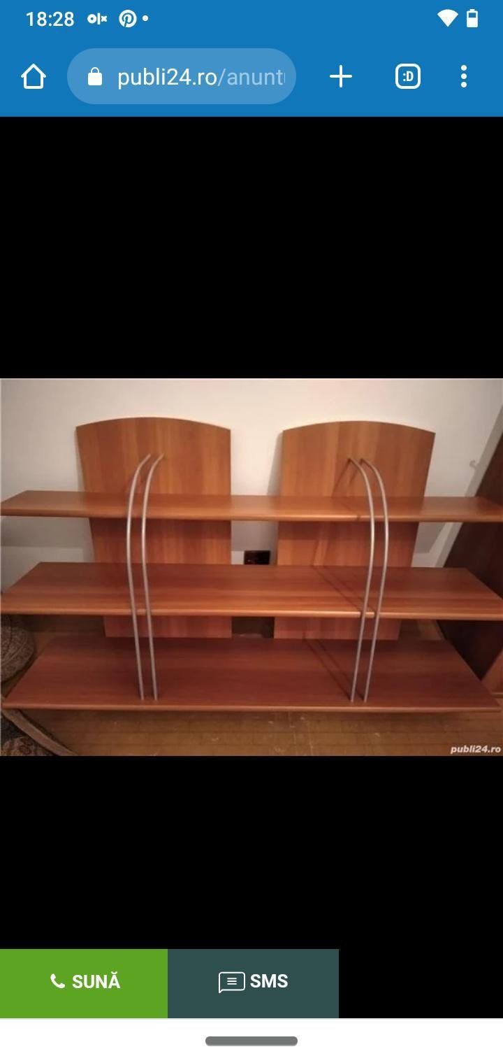 Raft nou,pat,dulap, saltea relaxa