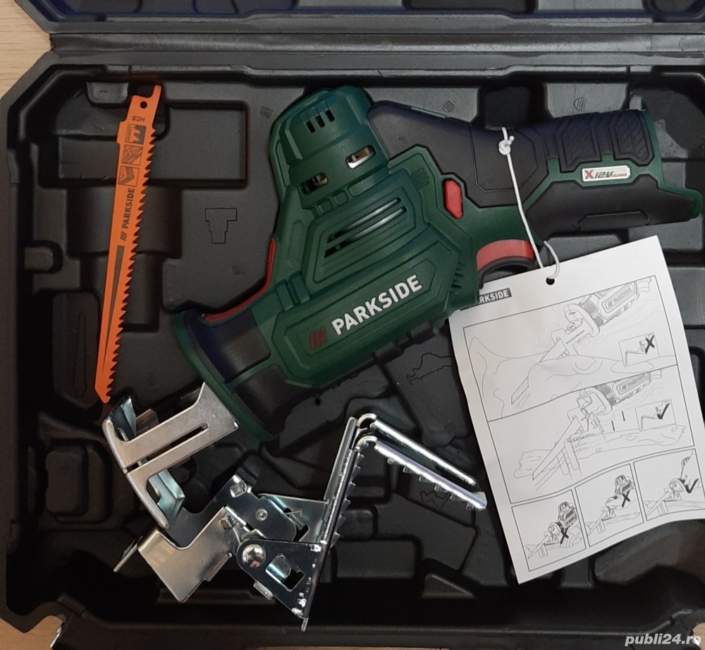 Ferastrau pentru crengi, cu acumulator 12 V-PAAS 12 A2, parkside, nou!