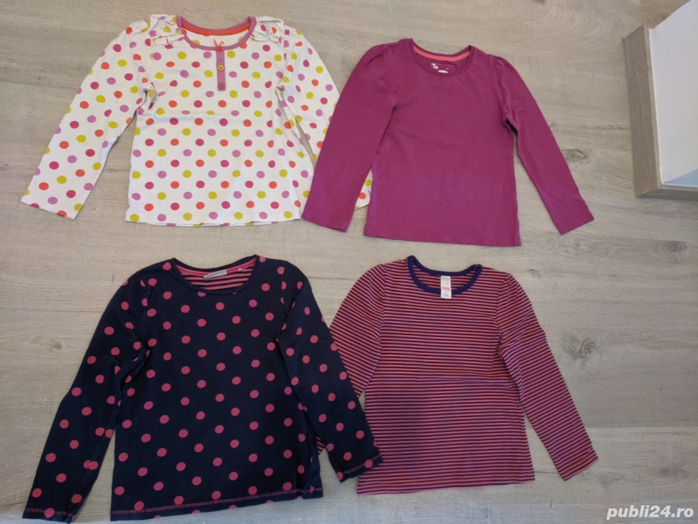 Set de bluze fete mar 4-5 ani, 104-110 cm