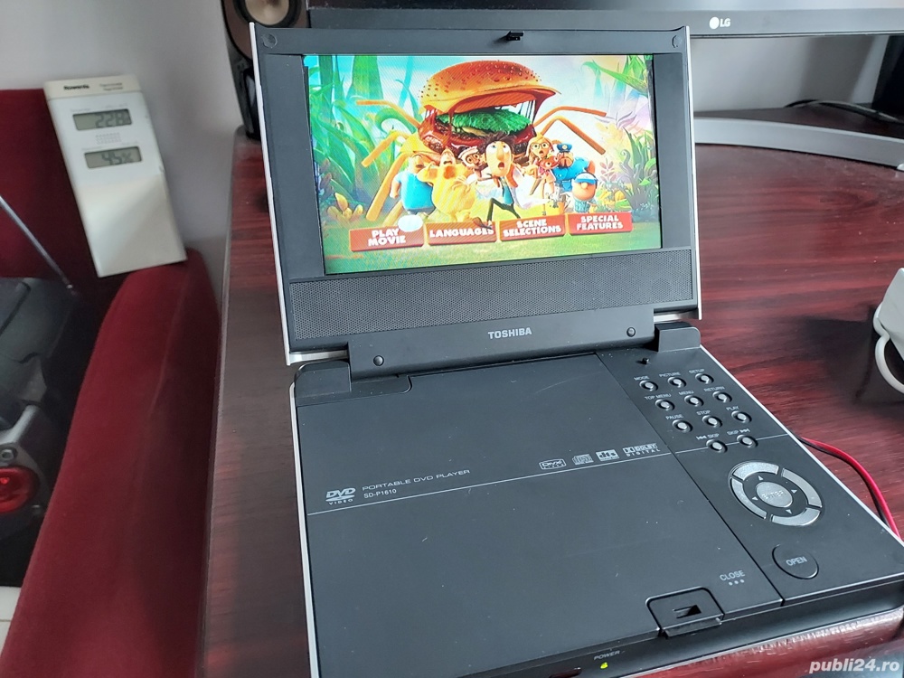 toshiba portable dvd player sd-p1610cu alimentator,merge perfect