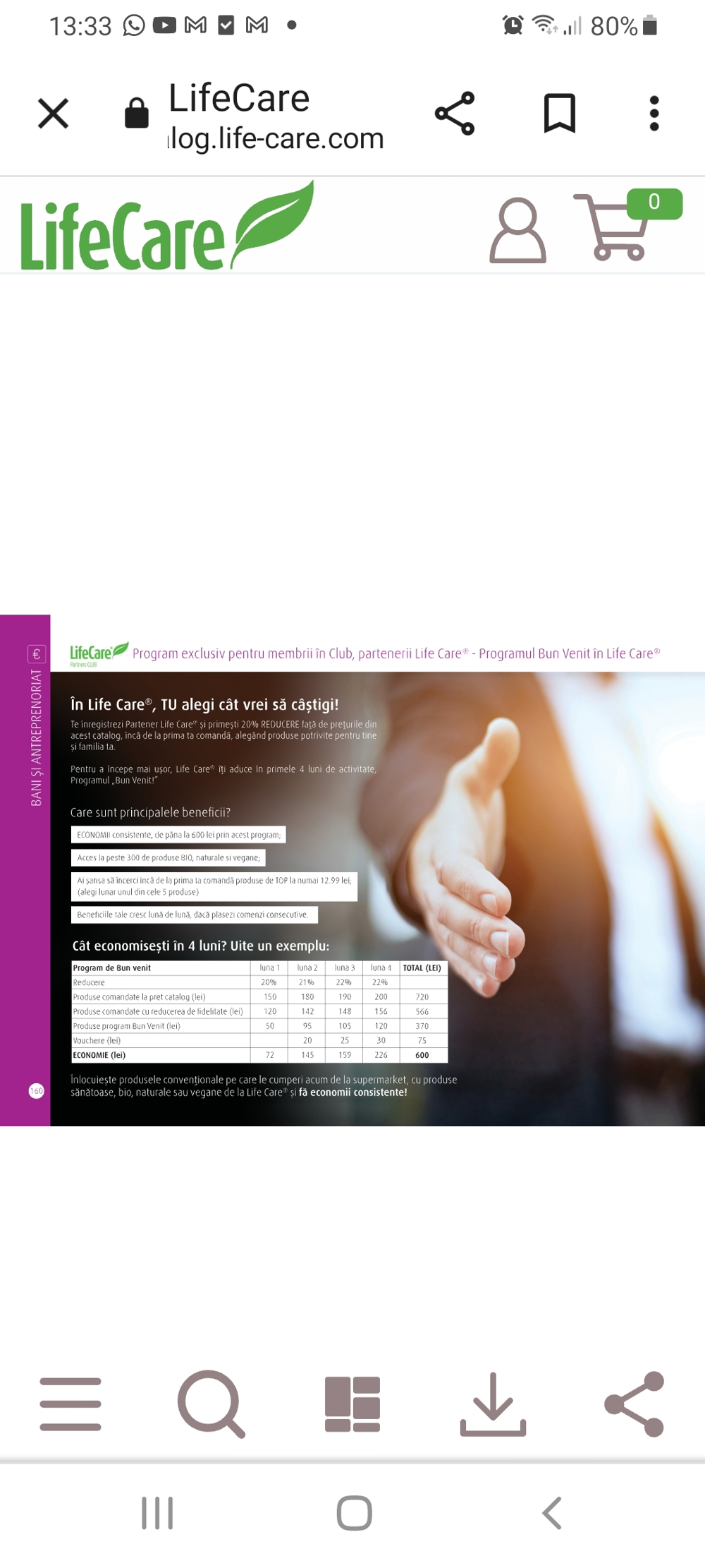 Inscrieri parteneri (reprezentanti) în Life Care Club