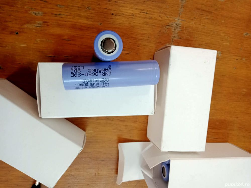 Acumulatori industriali 18650 Sasmung NOi sigilati