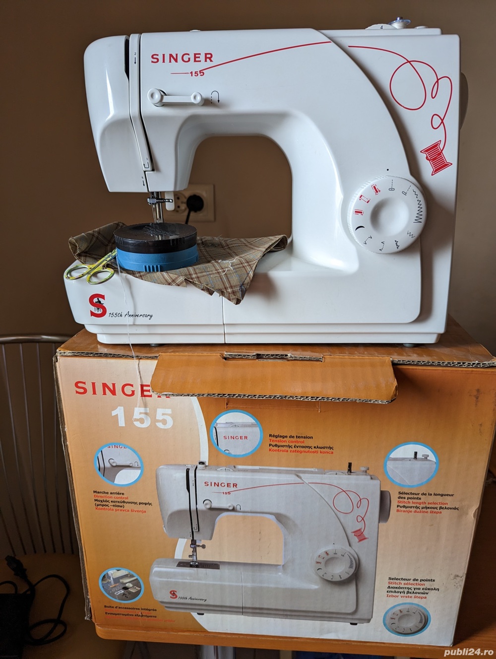 masina de cusut Singer 155