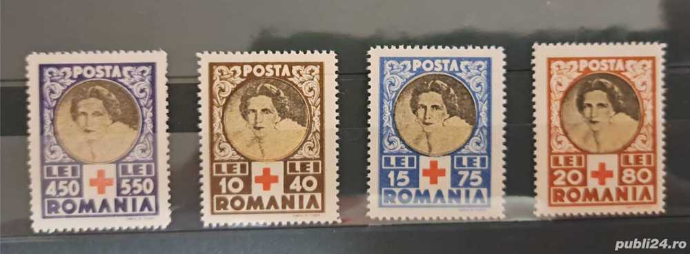 Timbre 1945 Crucea Rosie