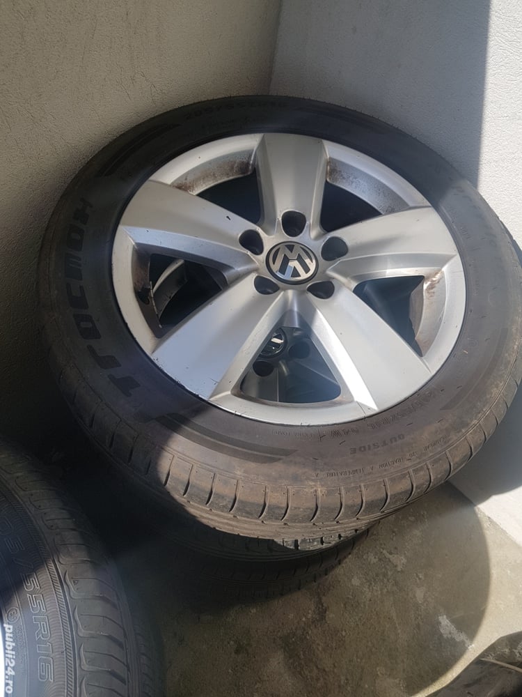 Jante, anvelope 205/55/16, VW Caddy, Golf