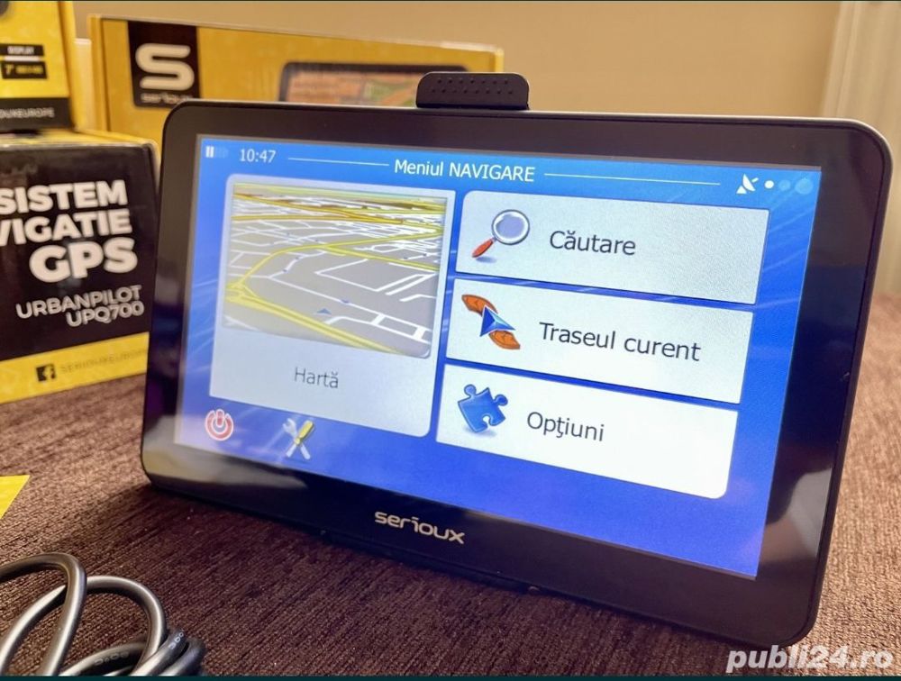 GPS Auto Navigatie 7" HD GPS AUTO GPS TIR CAMION 256ram,Europa 2023