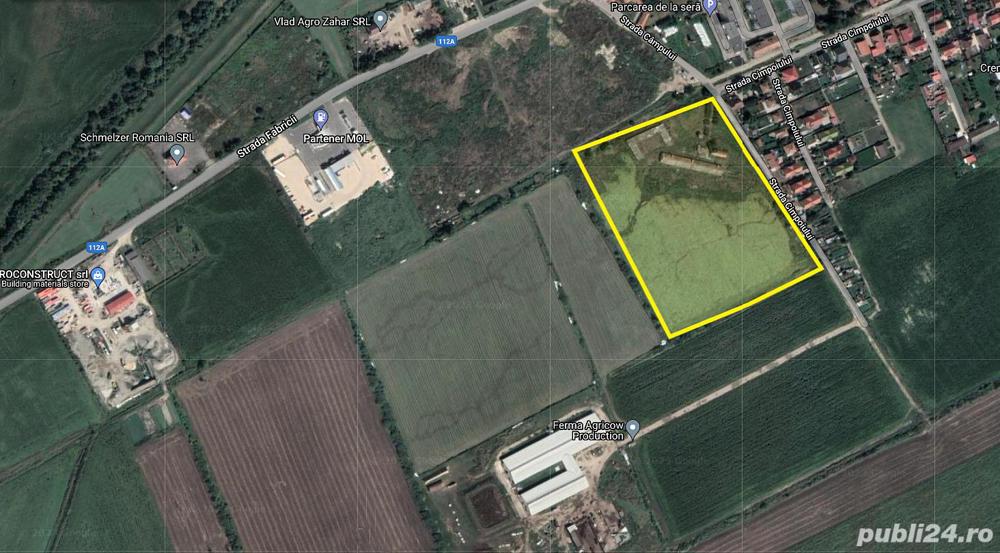 Teren intravilan industrial, 4 ha, Brasov - Bod.