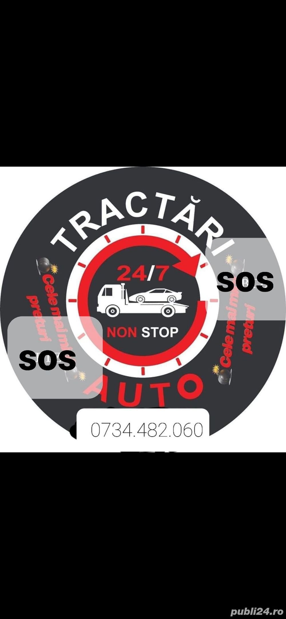 Tractari auto NON STOP 