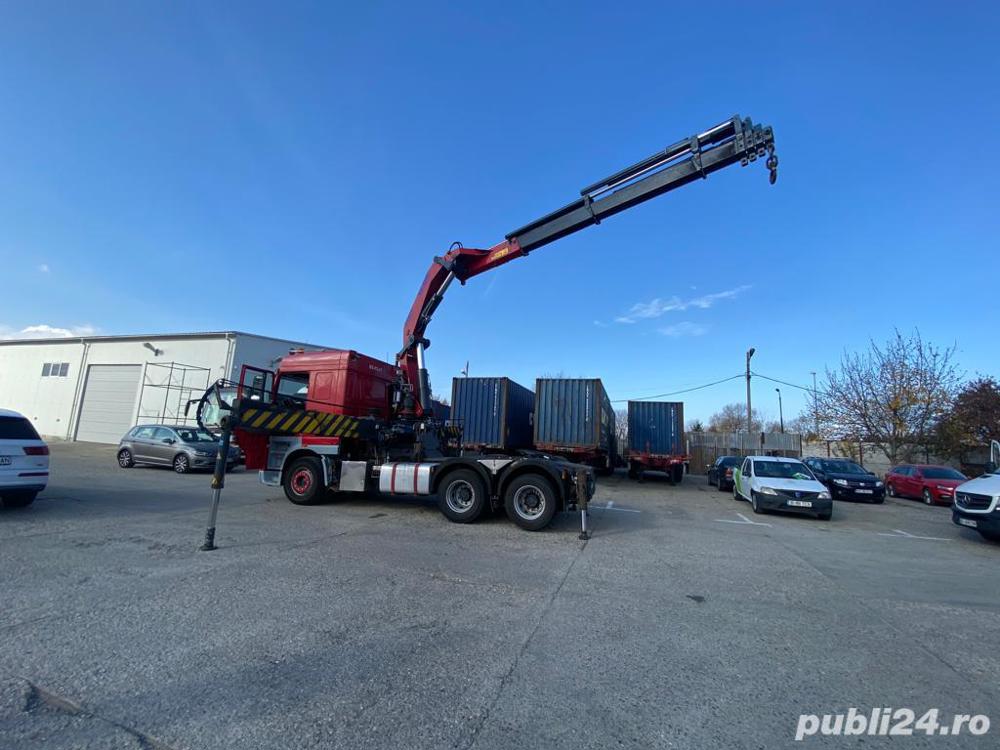 Inchiriez camion cu macara   automacara   platforma containere