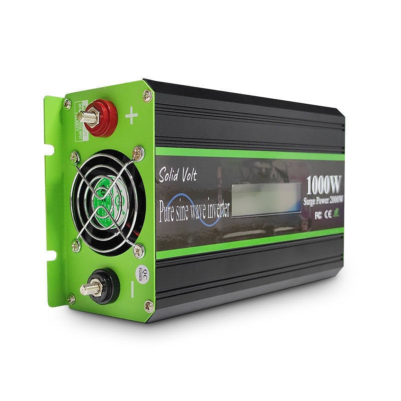 Invertor sinus pur, 1000W putere continuă,12V sau 24V, rulotă, auto-rulotă, campervan