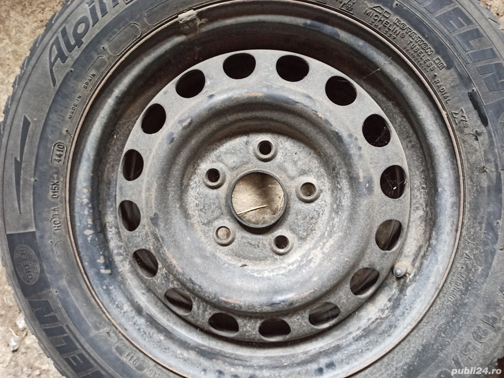 Jante tablă (otel) pe 15 inch