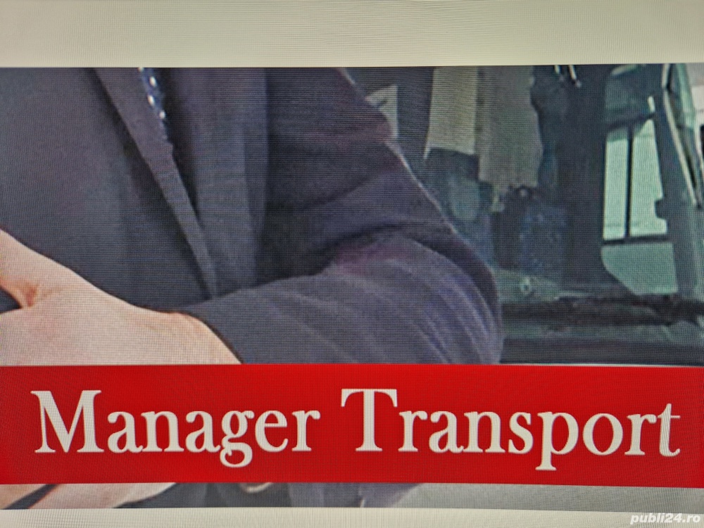 Manager de transport marfa
