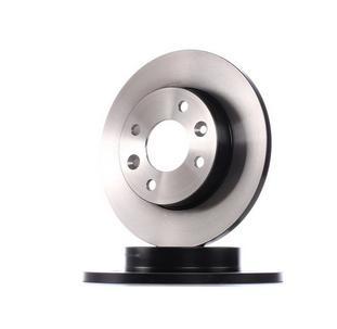 Vand discuri frana fata neventilat, TRW de 238 mm pt. LOGAN sau SANDERO.