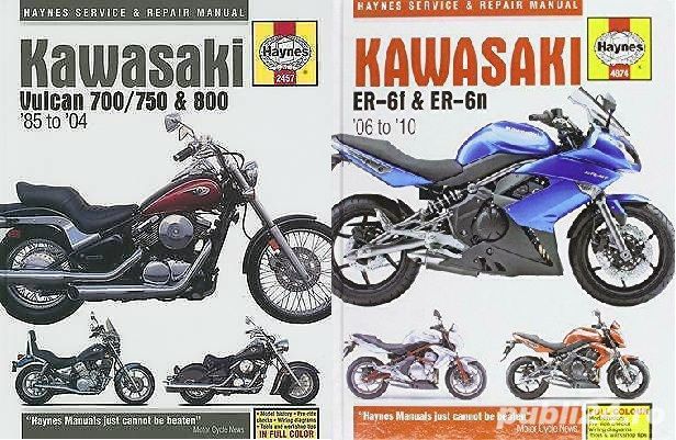 Manuale reparatii moto Haynes si Japonia pt. Kawasaki