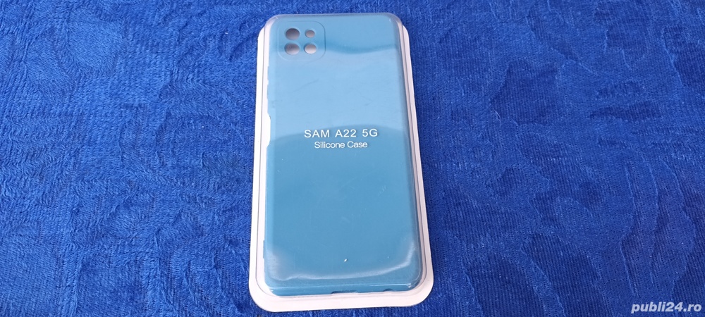 Husa compatibila cu | Samsung Galaxy A22 5G | Tpu Blue