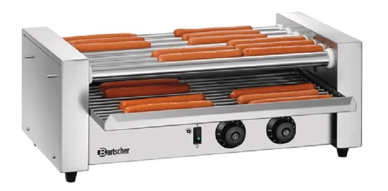 Gratar Carnati/Crenvursti/HotDog cilindri rotativi, Bartscher, Germany