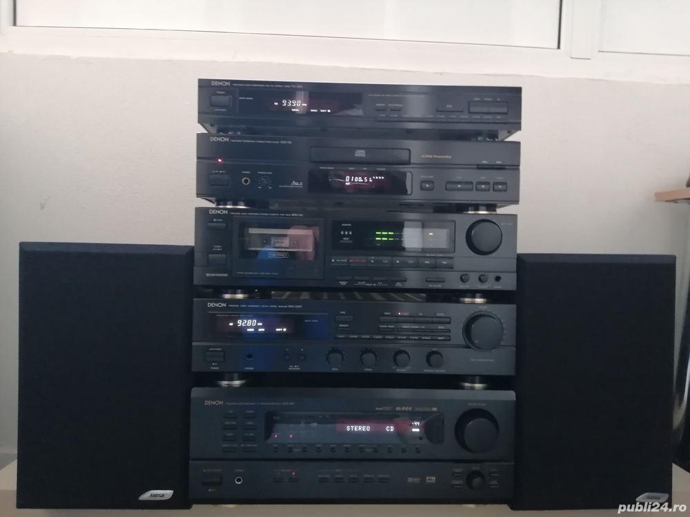 Vand linie DENON + boxe BOSE