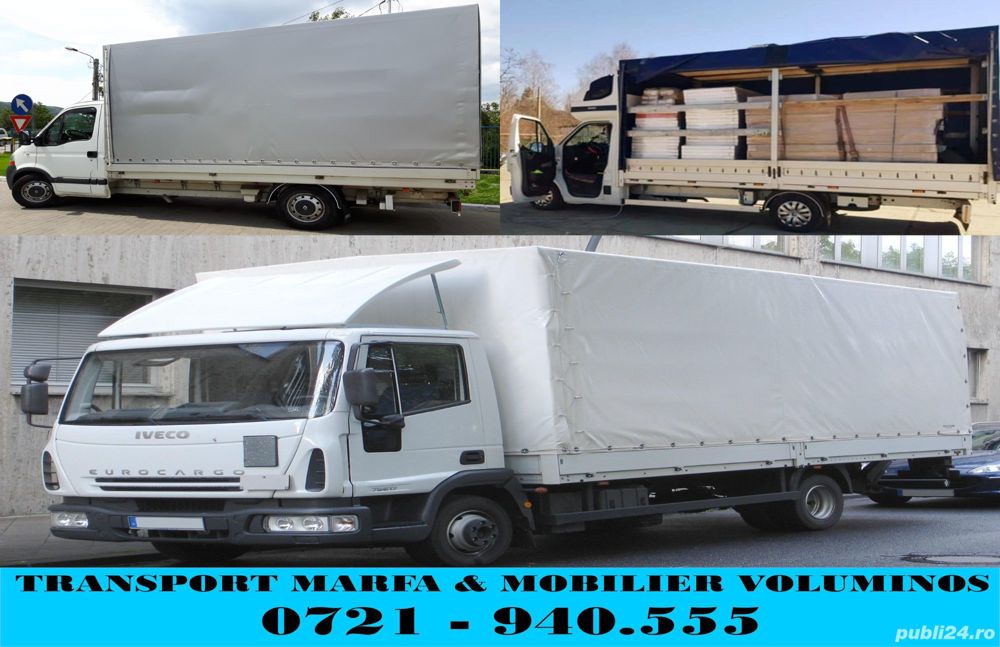 Transport Marfa & Mobila - Mutari Cluj - Romania | Ungaria | Austria | Germania | Italia | Franta