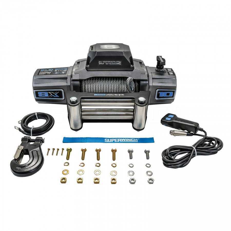 troliu electric model nou Superwinch SX10 12V 10000 lbs (trage 4536 kg)
