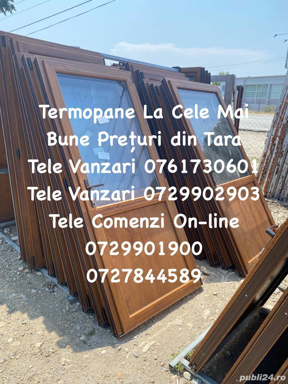 Usi termopan stejar auriu noi