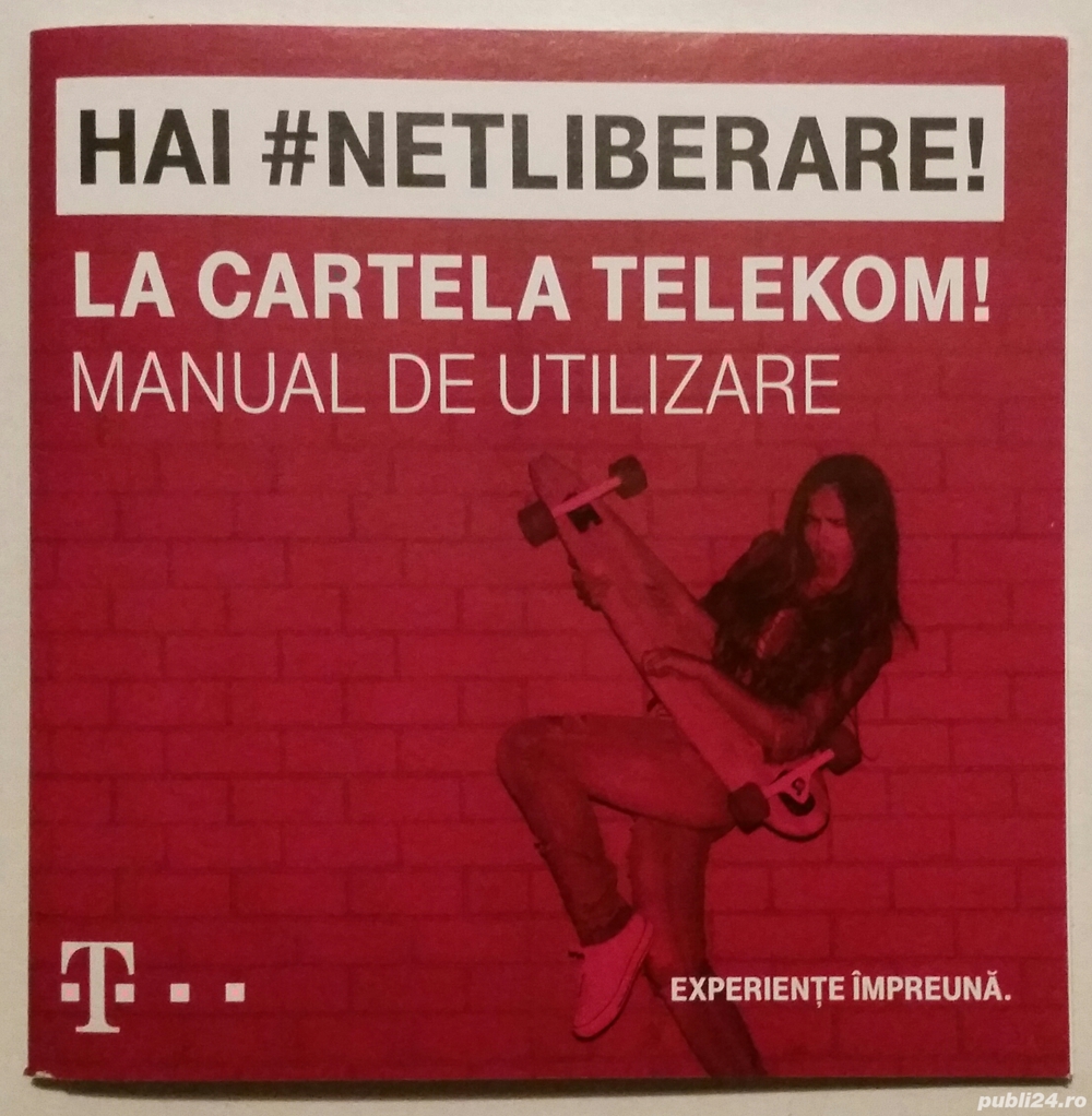 Cartela Telekom - manual de utilizare