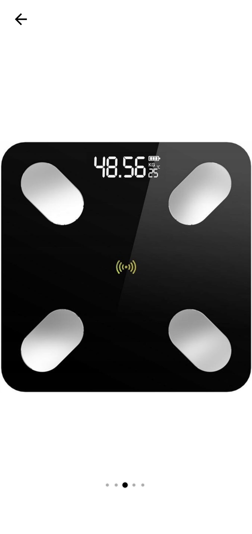 Cantar inteligent de analiza corporala,bluetooth, aplicație dedicata,180kg max,nou.