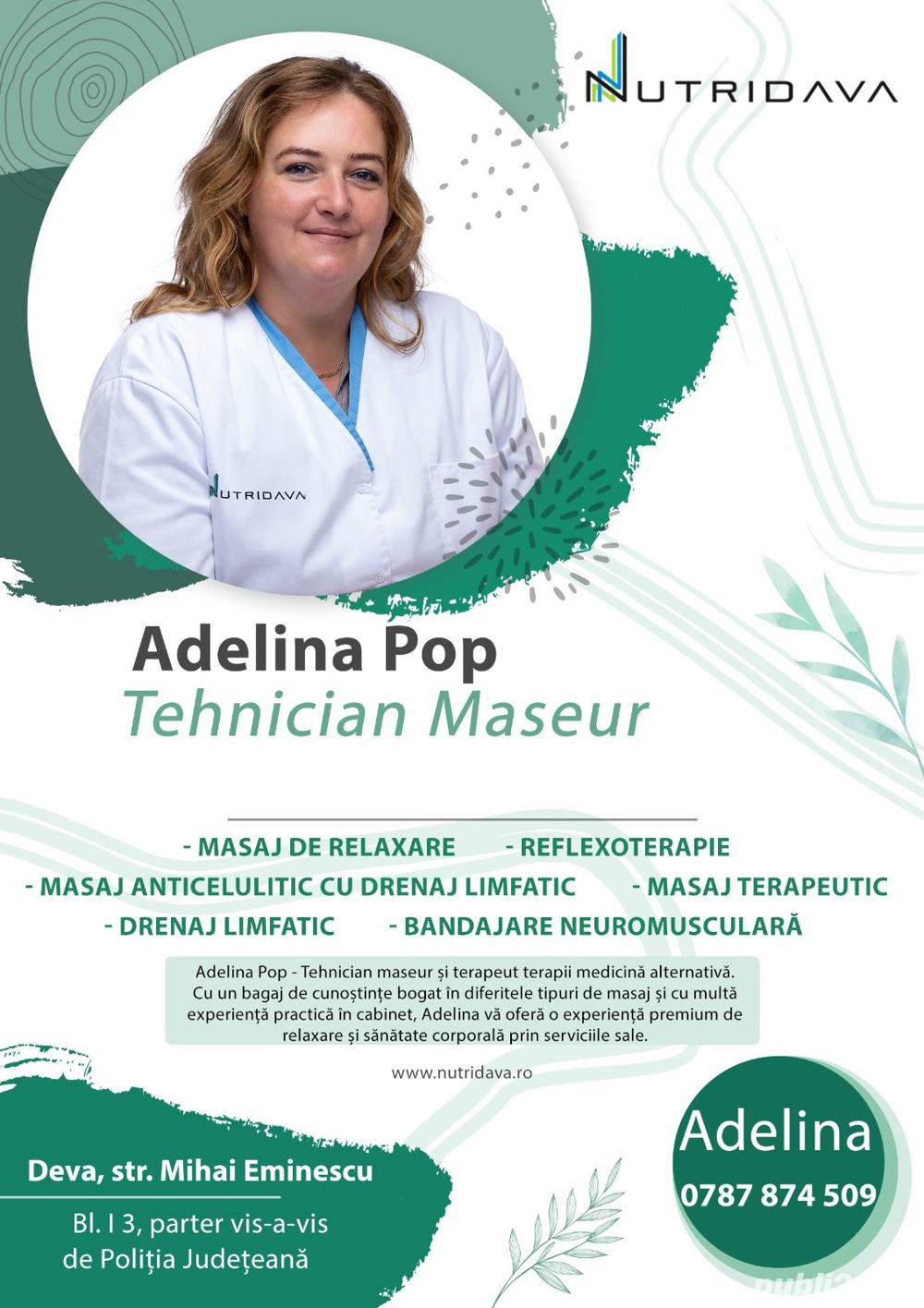 Masaj profesional si drenaj limfatic