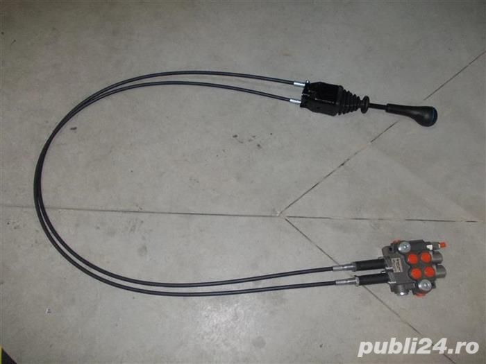 Distribuitor hidraulic incarcator frontal cablurile joystick