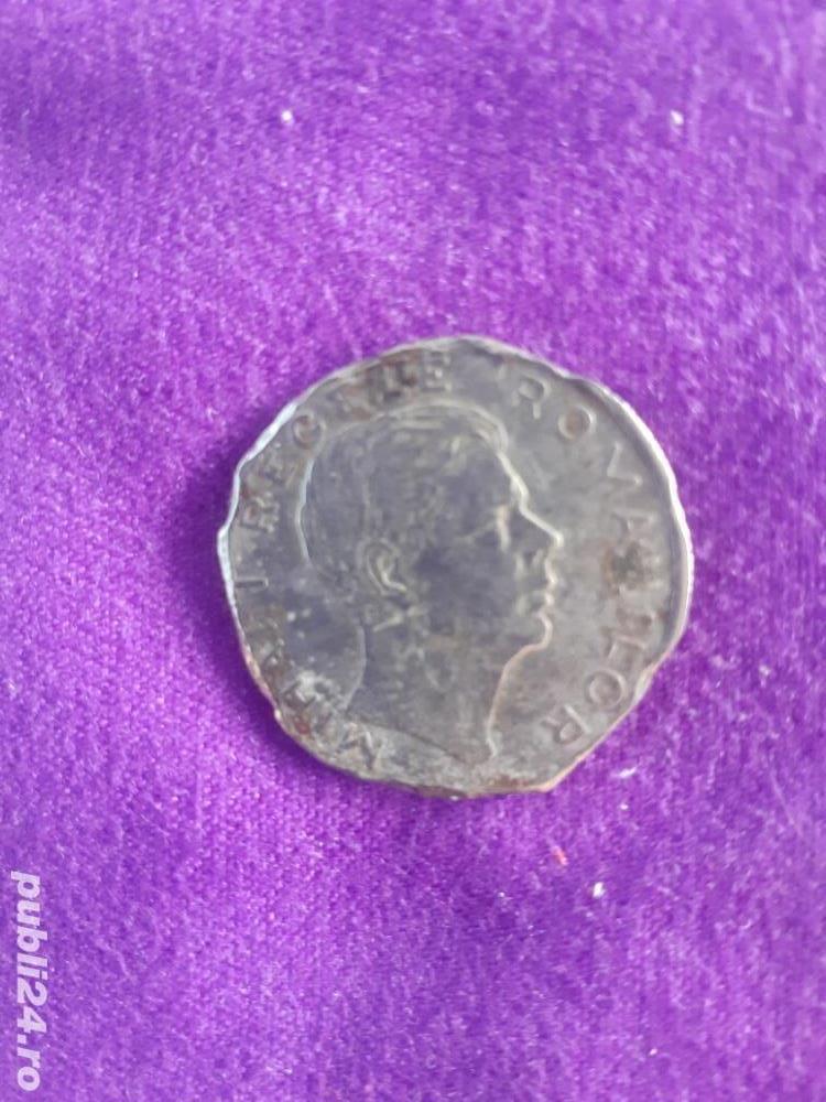 Monedă 100 Lei Anul 1943 Cu Chipul Lui Mihai Regele Romănilor